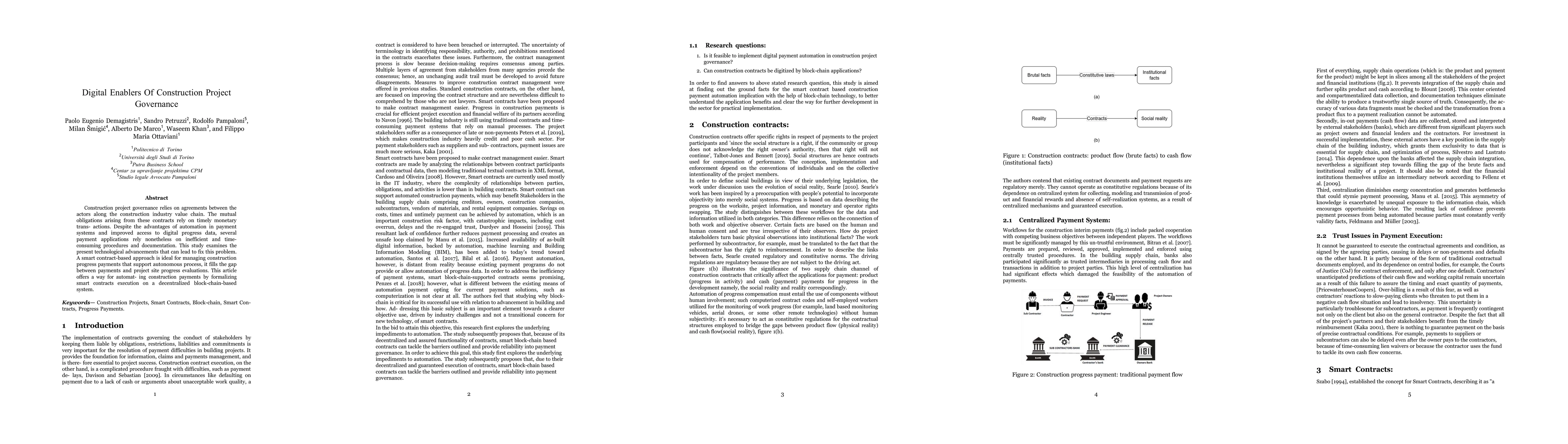 Thumbnail for Digital Enablers Of Construction Project Governance