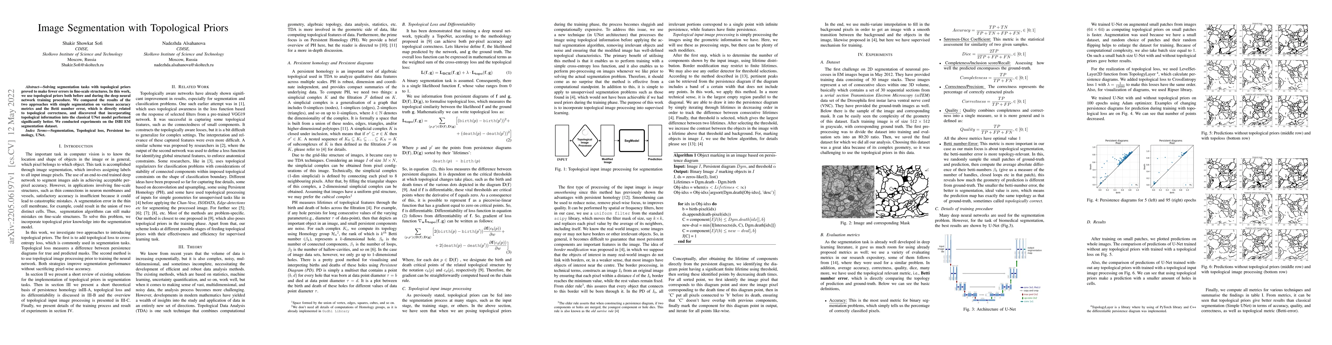 Thumbnail for Image Segmentation with Topological Priors