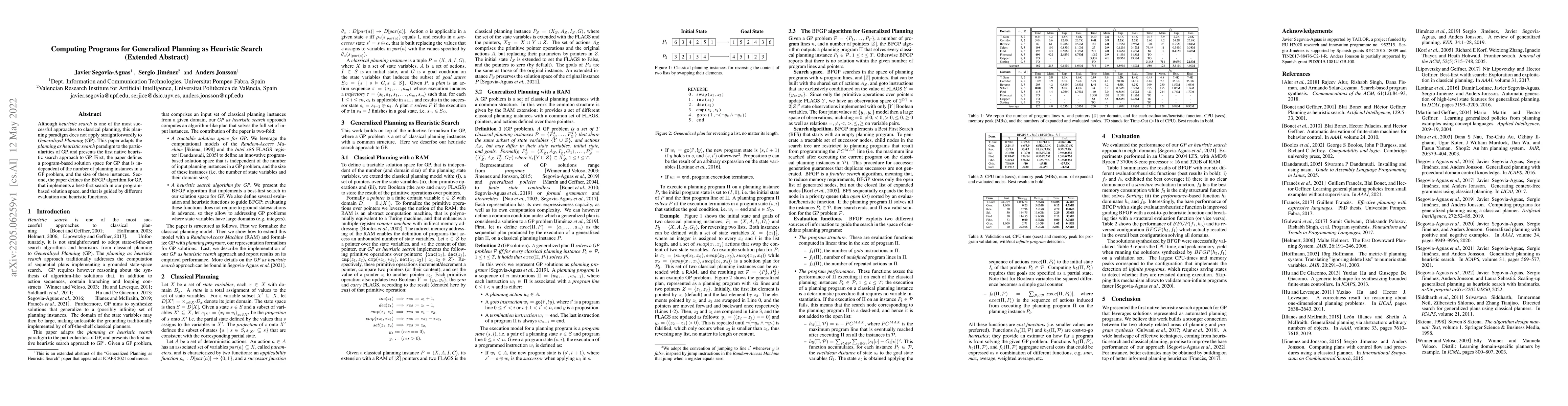 Thumbnail for Computing Programs for Generalized Planning as Heuristic Search