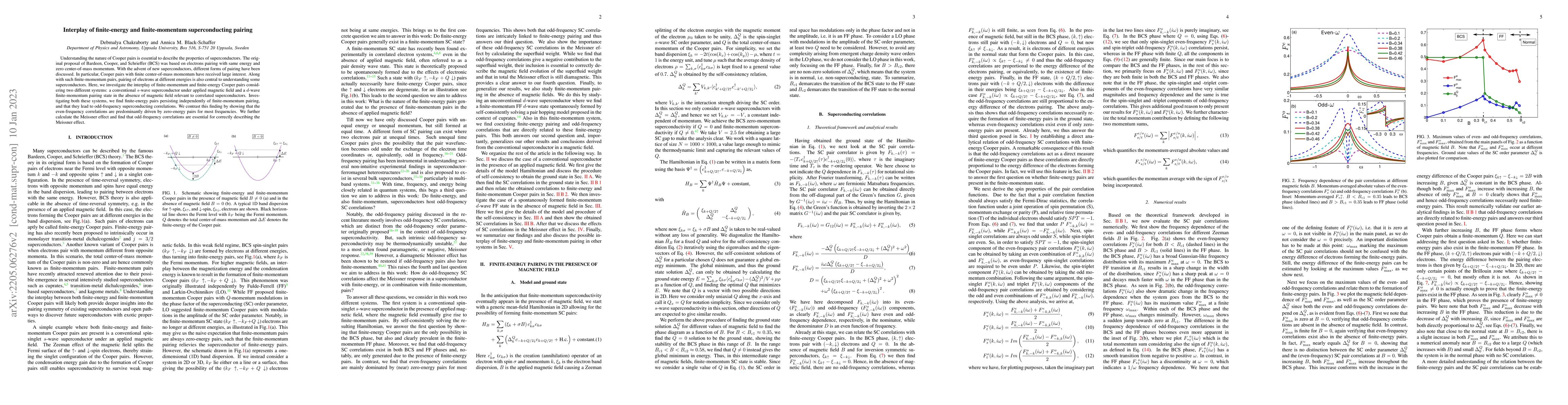 Thumbnail for Interplay of finite-energy and finite-momentum superconducting pairing