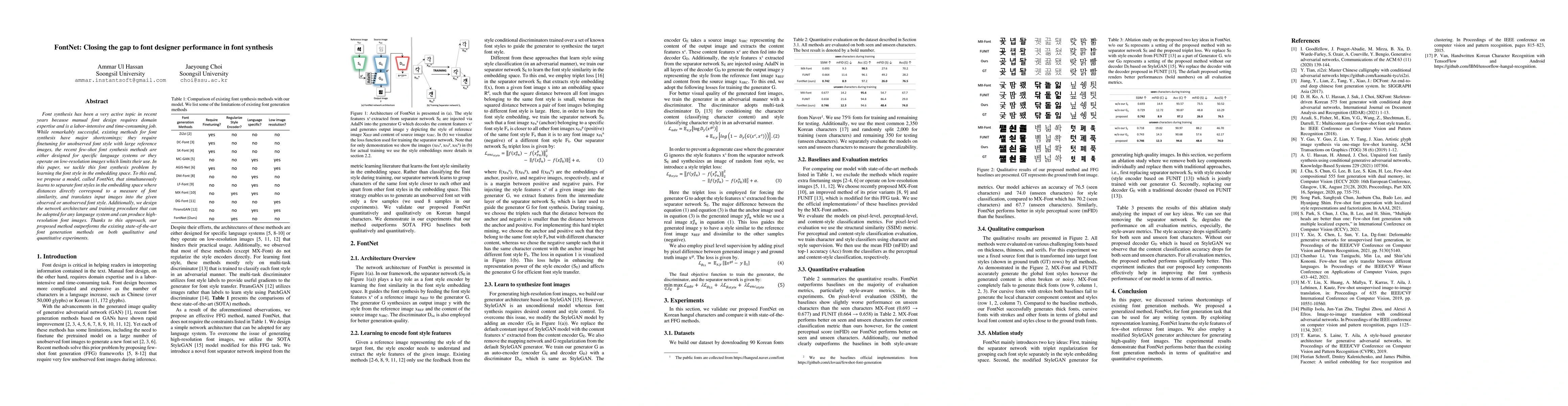 Thumbnail for FontNet: Closing the gap to font designer performance in font synthesis