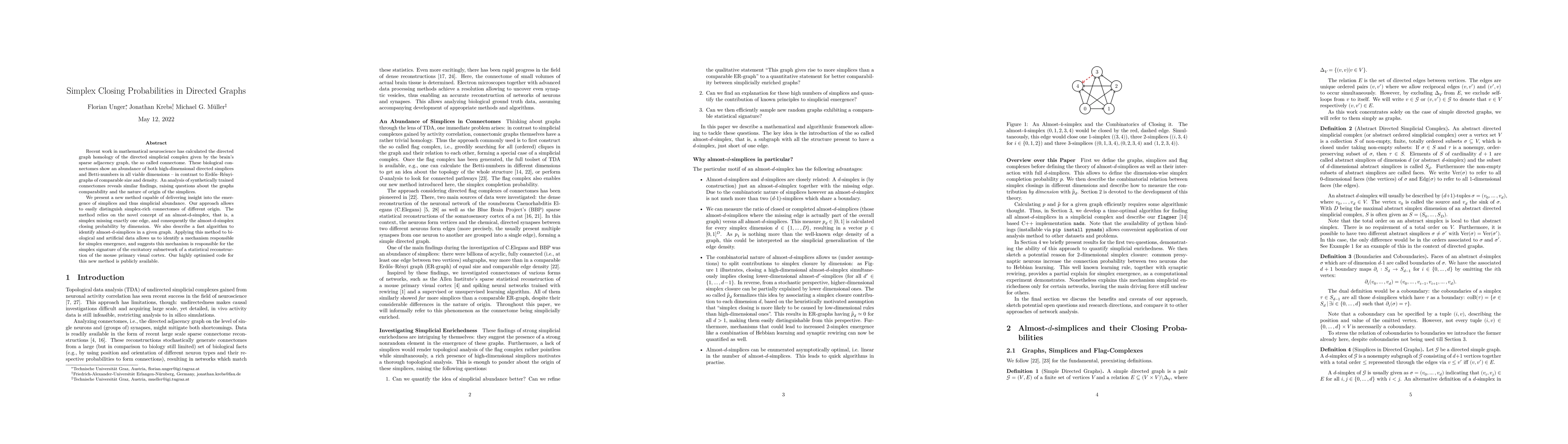 Thumbnail for Simplex Closing Probabilities in Directed Graphs