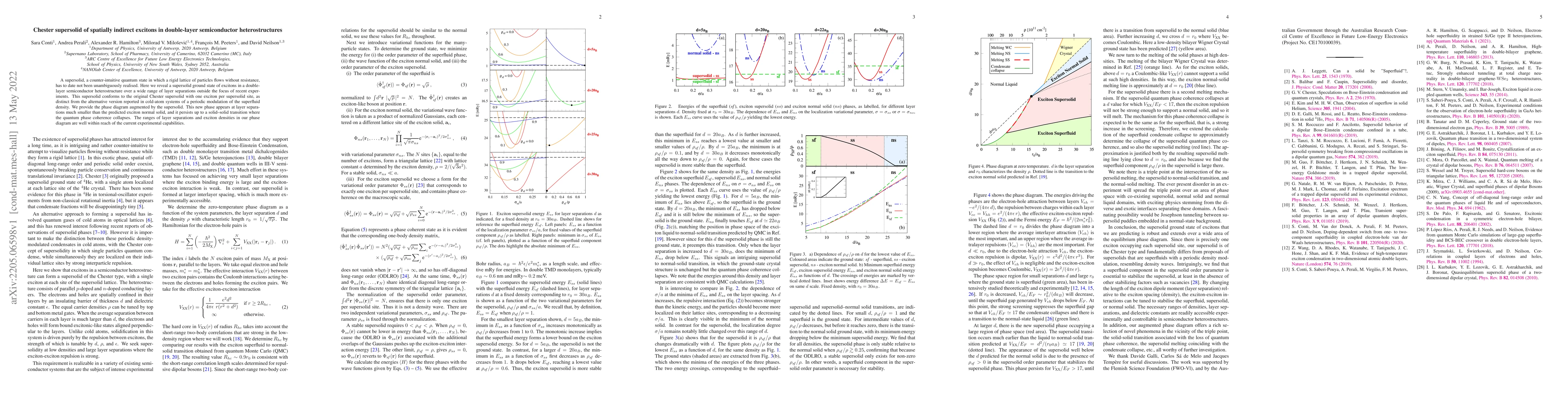 Thumbnail for Chester supersolid of spatially indirect excitons in double-layer
  semiconductor heterostructures