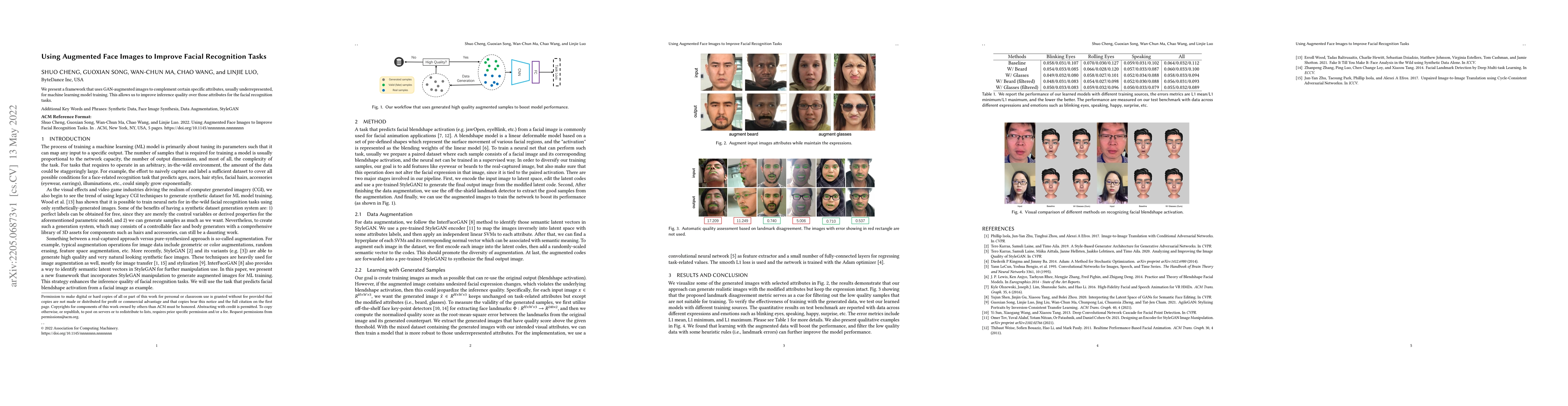 Thumbnail for Using Augmented Face Images to Improve Facial Recognition Tasks