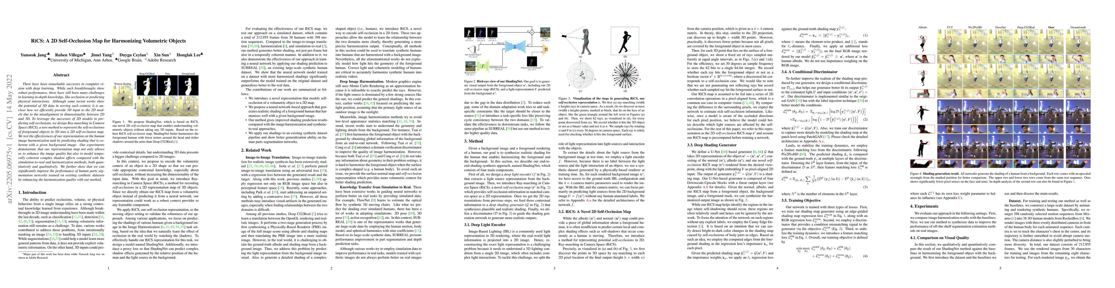 Thumbnail for RiCS: A 2D Self-Occlusion Map for Harmonizing Volumetric Objects