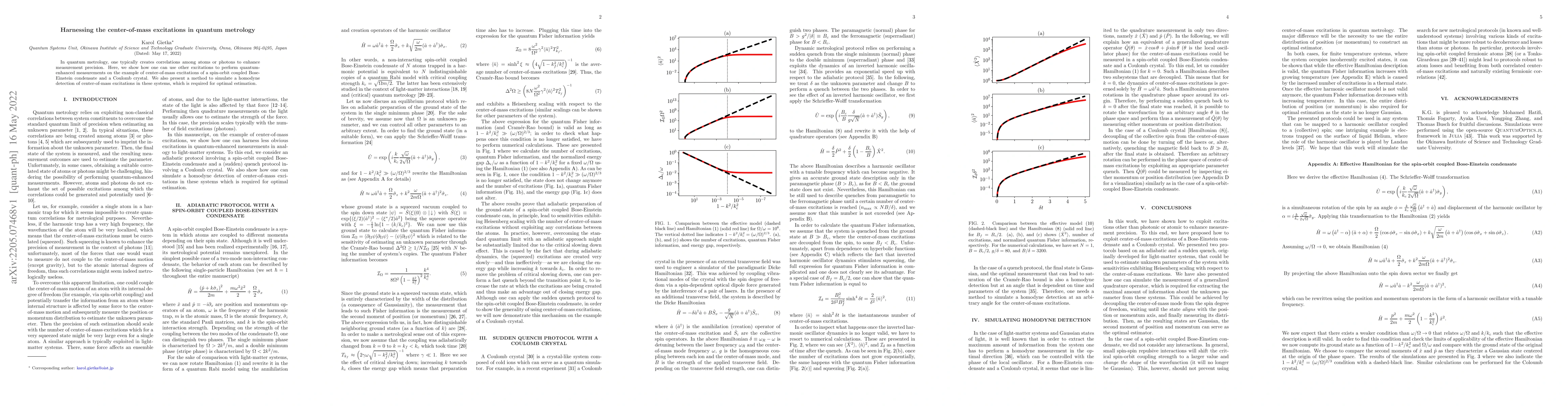 Thumbnail for Harnessing the center-of-mass excitations in quantum metrology