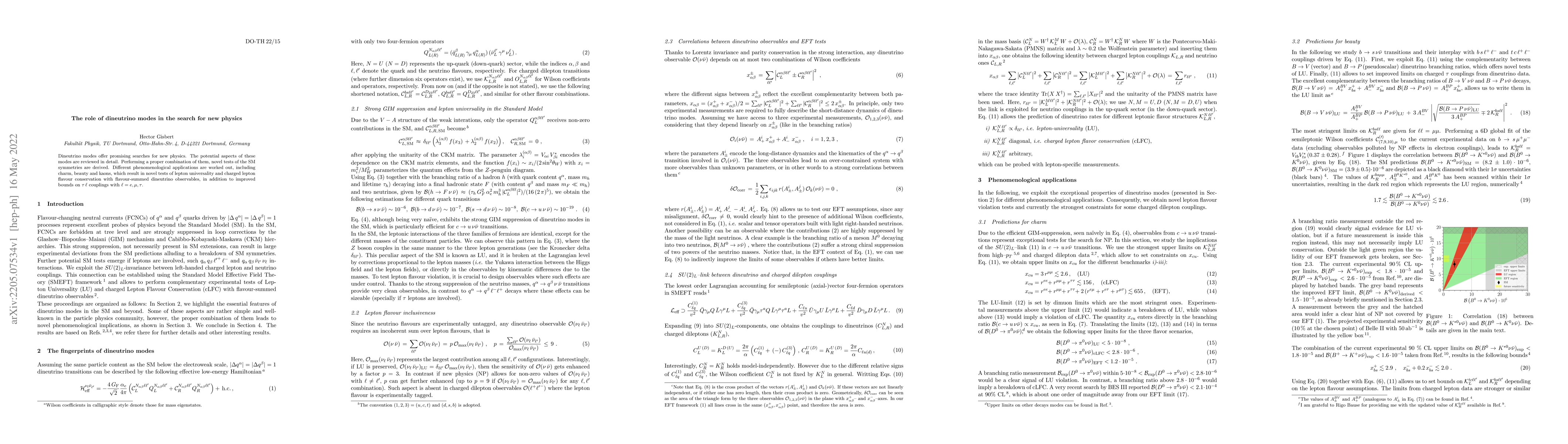 Thumbnail for The role of dineutrino modes in the search for new physics