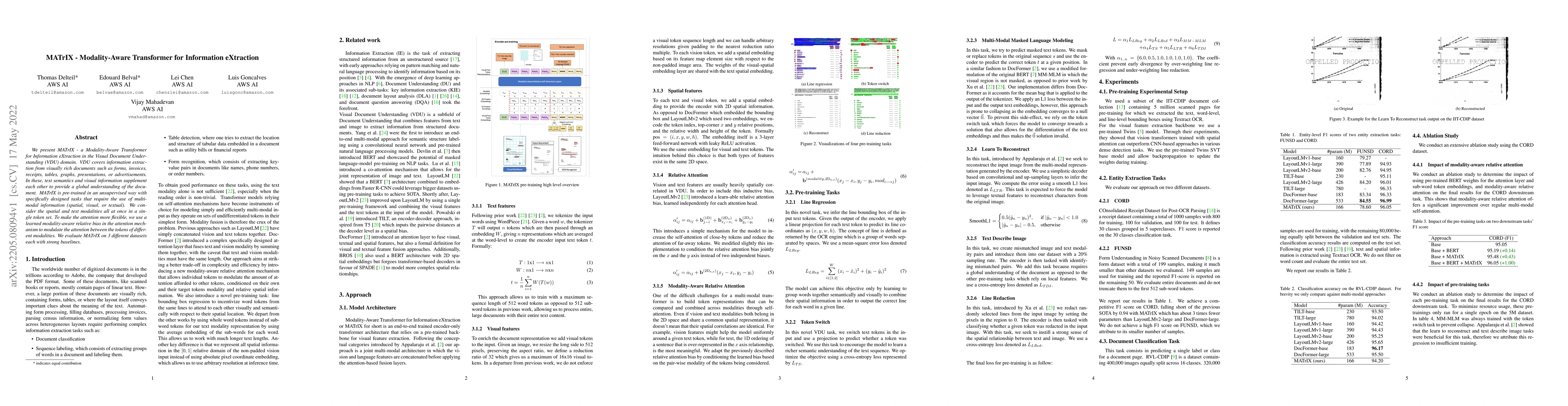 Thumbnail for MATrIX -- Modality-Aware Transformer for Information eXtraction