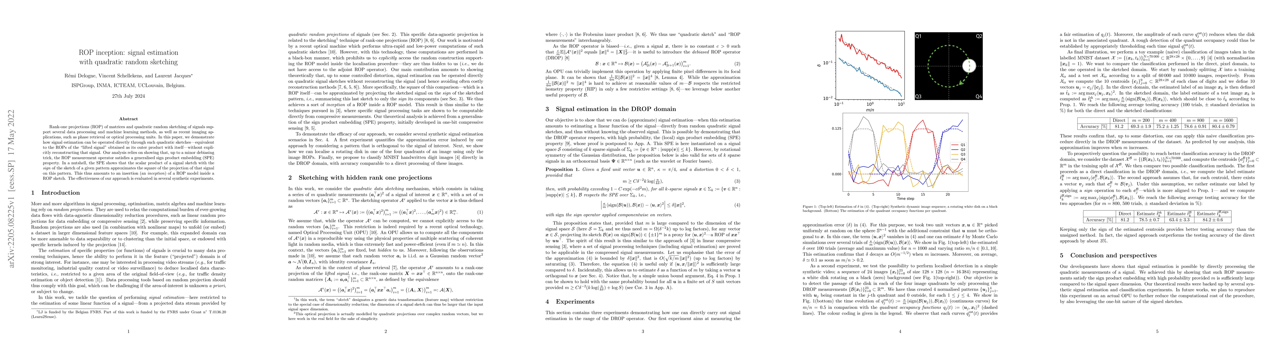 Thumbnail for ROP inception: signal estimation with quadratic random sketching