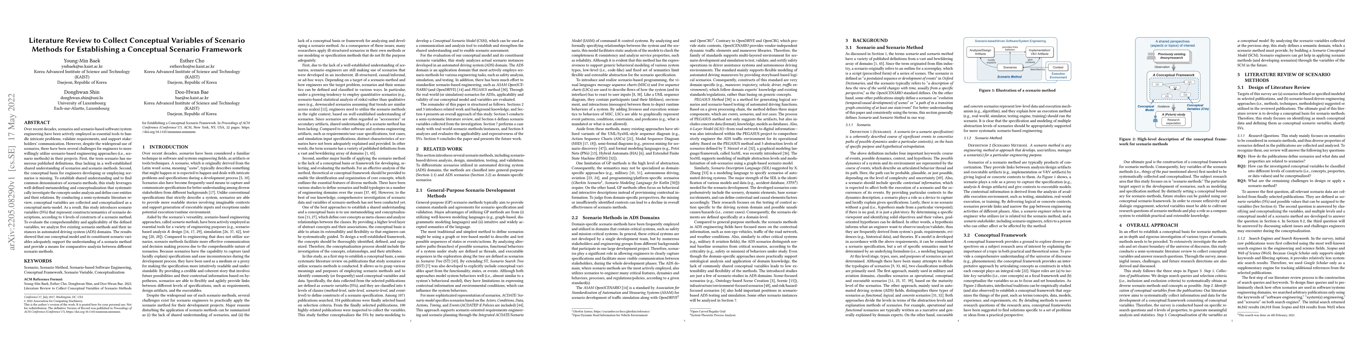 Thumbnail for Literature Review to Collect Conceptual Variables of Scenario Methods
  for Establishing a Conceptual Scenario Framework