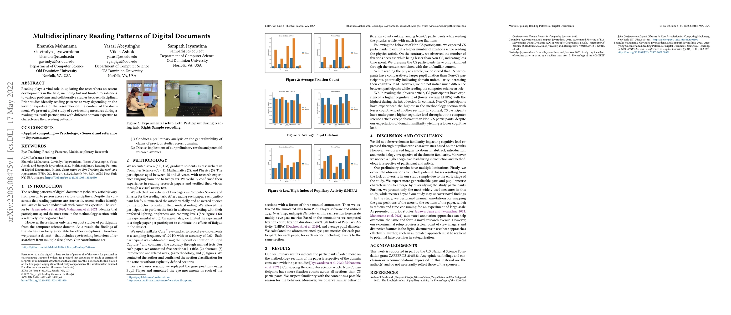 Thumbnail for Multidisciplinary Reading Patterns of Digital Documents