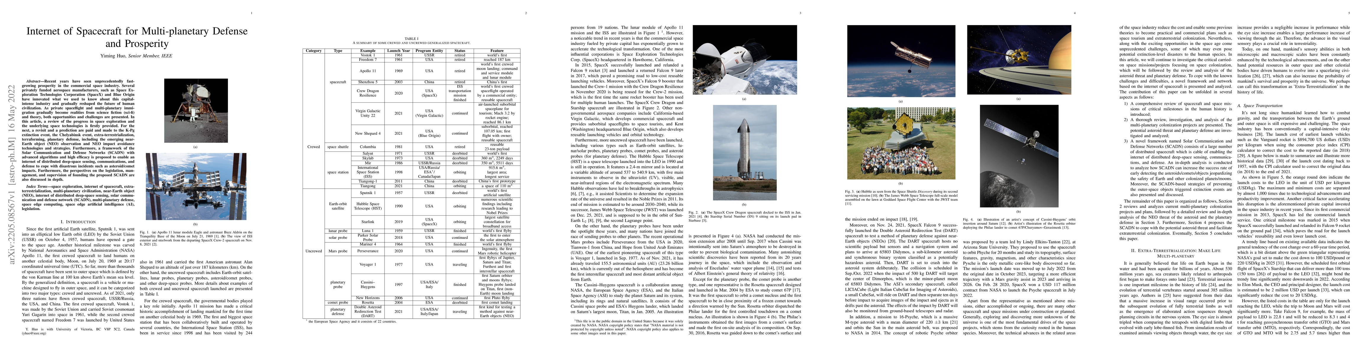 Thumbnail for Internet of Spacecraft for Multi-planetary Defense and Prosperity