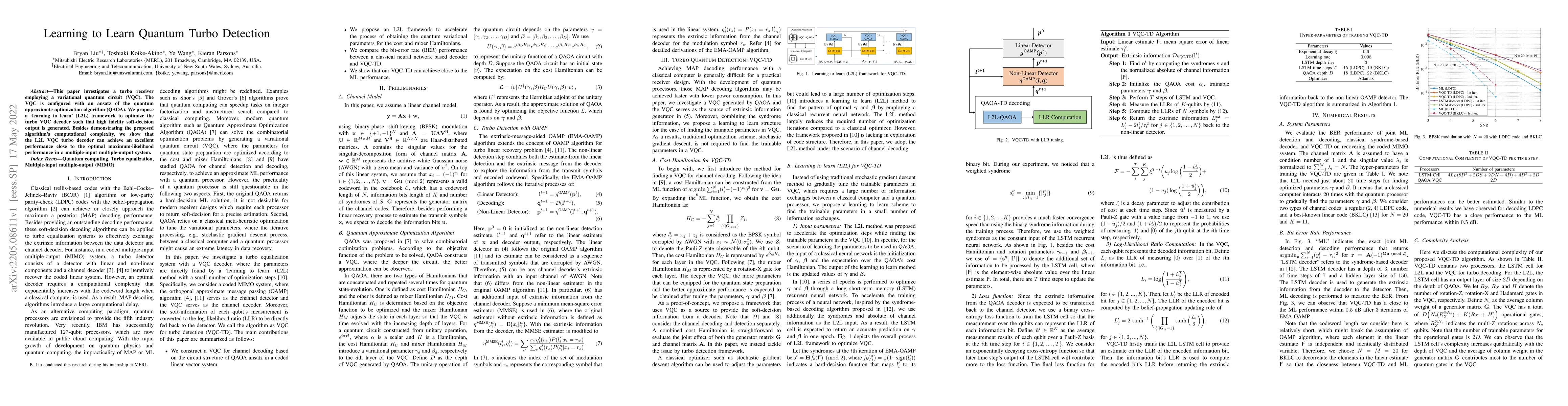 Thumbnail for Learning to Learn Quantum Turbo Detection