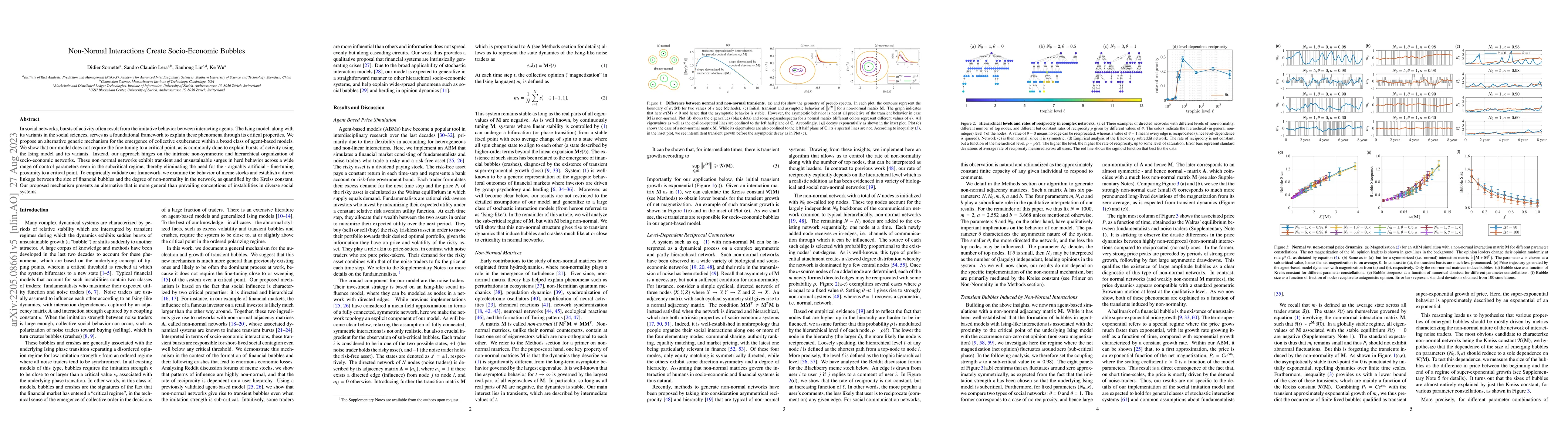 Thumbnail for Non-Normal Interactions Create Socio-Economic Bubbles