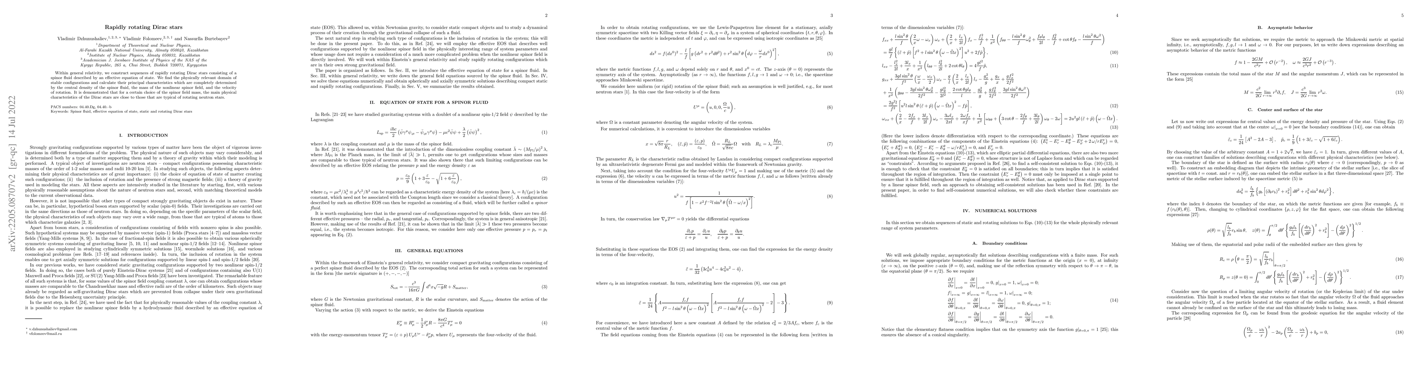 Thumbnail for Rapidly rotating Dirac stars