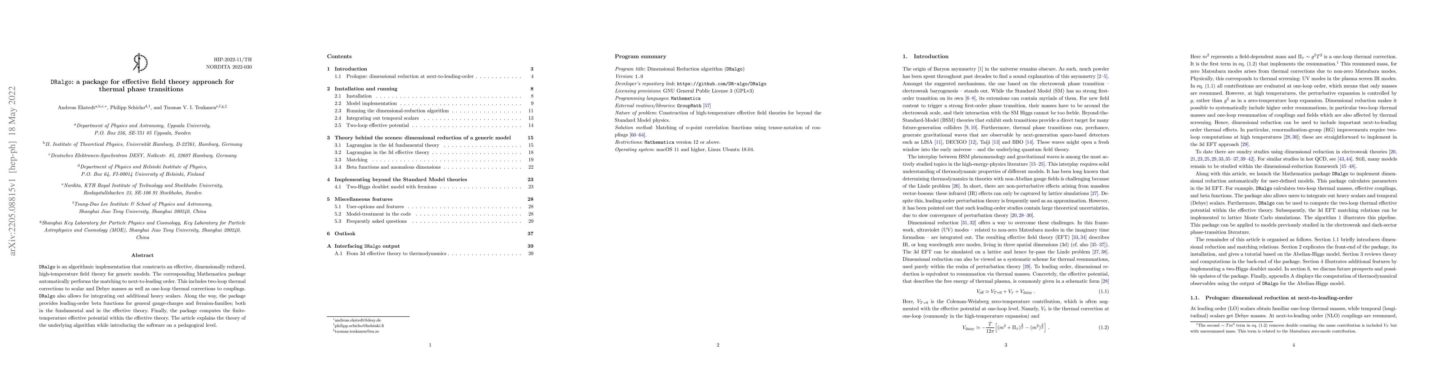 Thumbnail for DRalgo: a package for effective field theory approach for thermal phase
  transitions