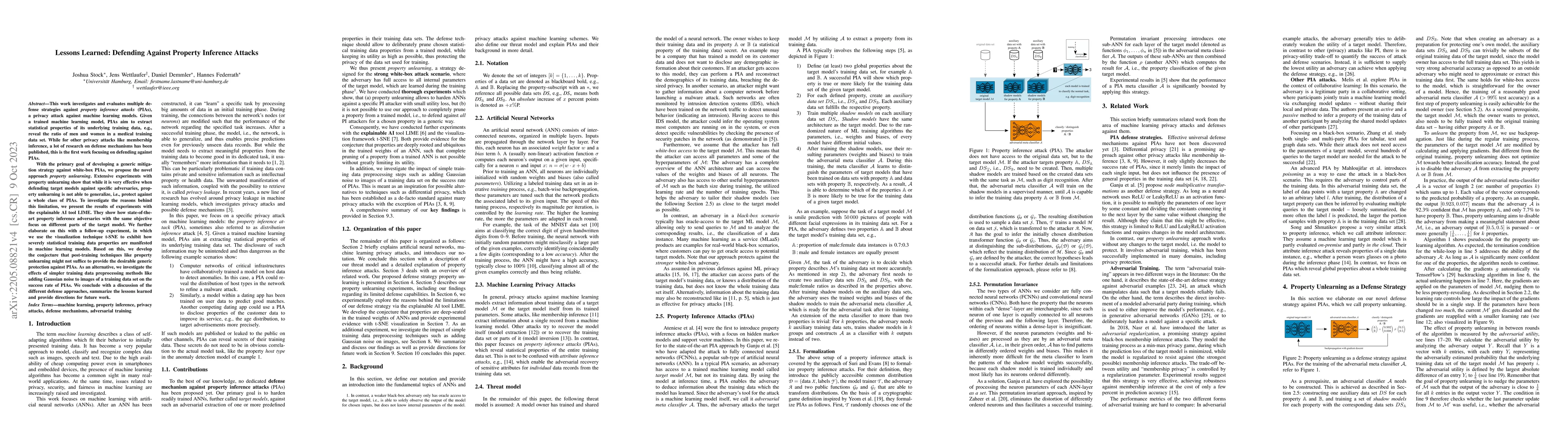 Thumbnail for Lessons Learned: Defending Against Property Inference Attacks