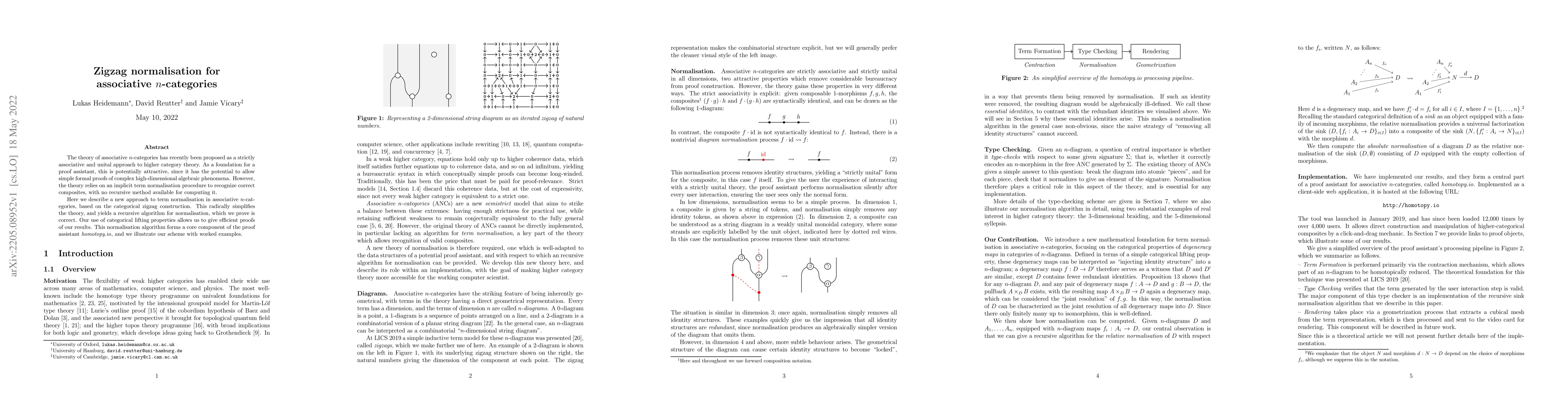Thumbnail for Zigzag normalisation for associative $n$-categories