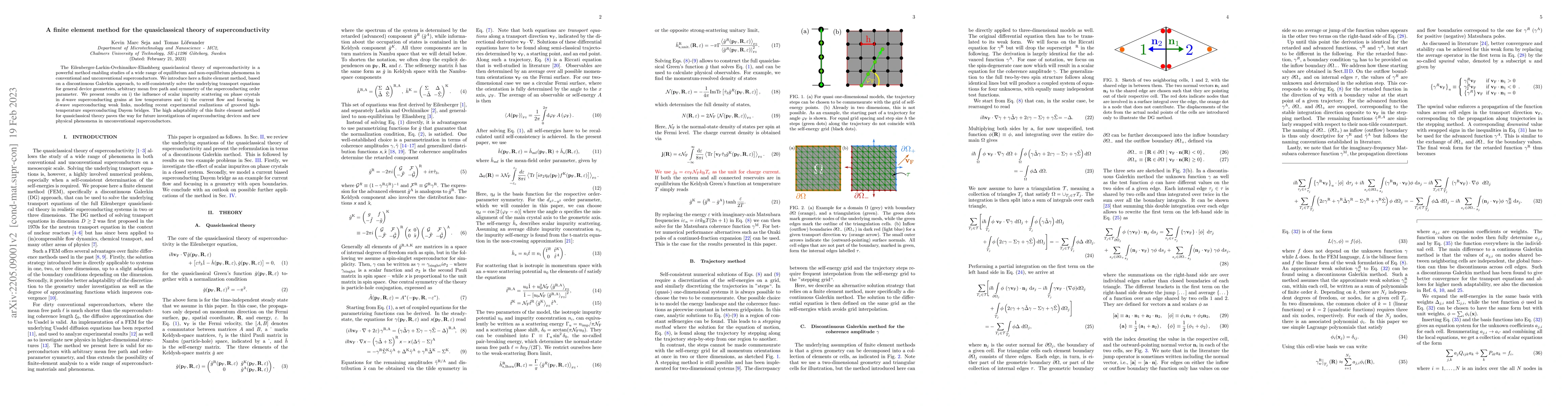 Thumbnail for A finite element method for the quasiclassical theory of
  superconductivity