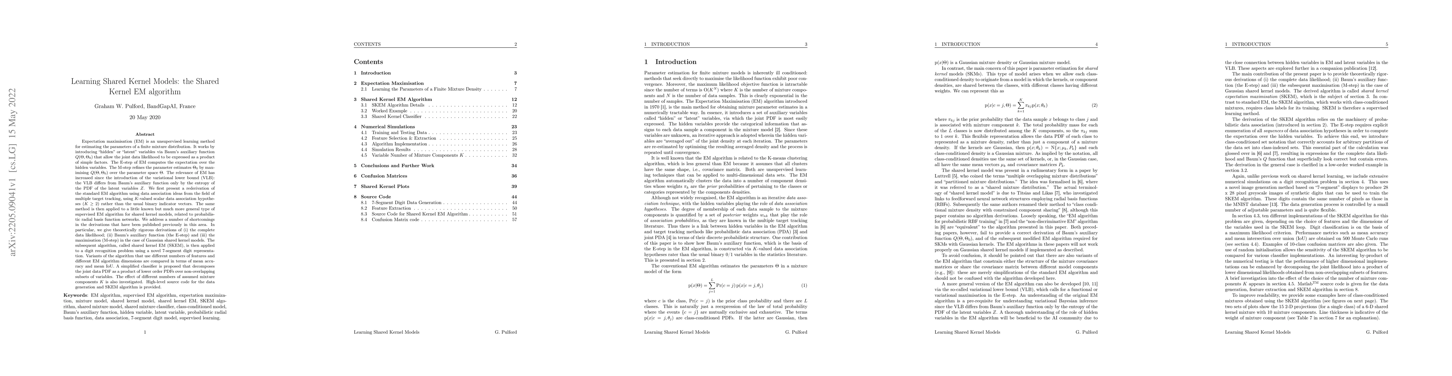 Thumbnail for Learning Shared Kernel Models: the Shared Kernel EM algorithm
