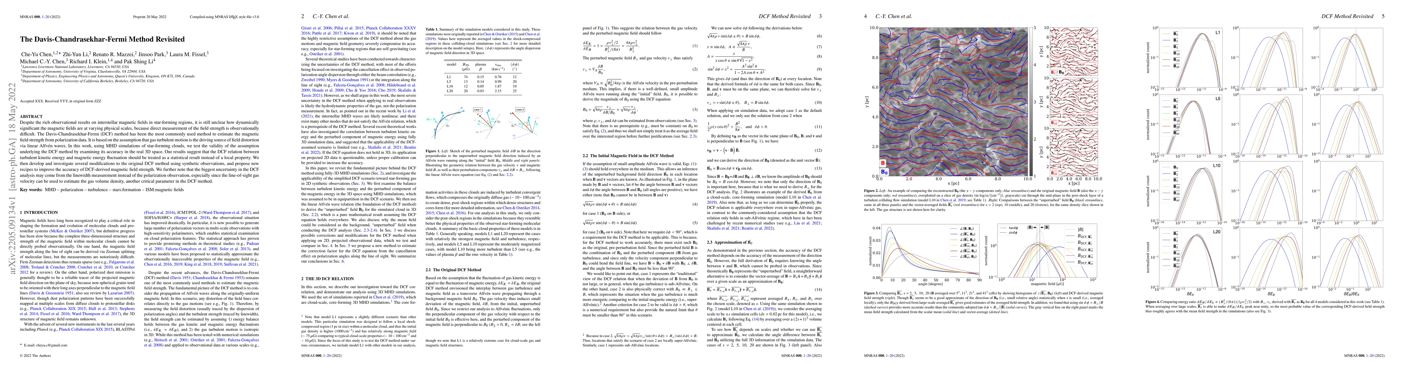 Thumbnail for The Davis-Chandrasekhar-Fermi Method Revisited