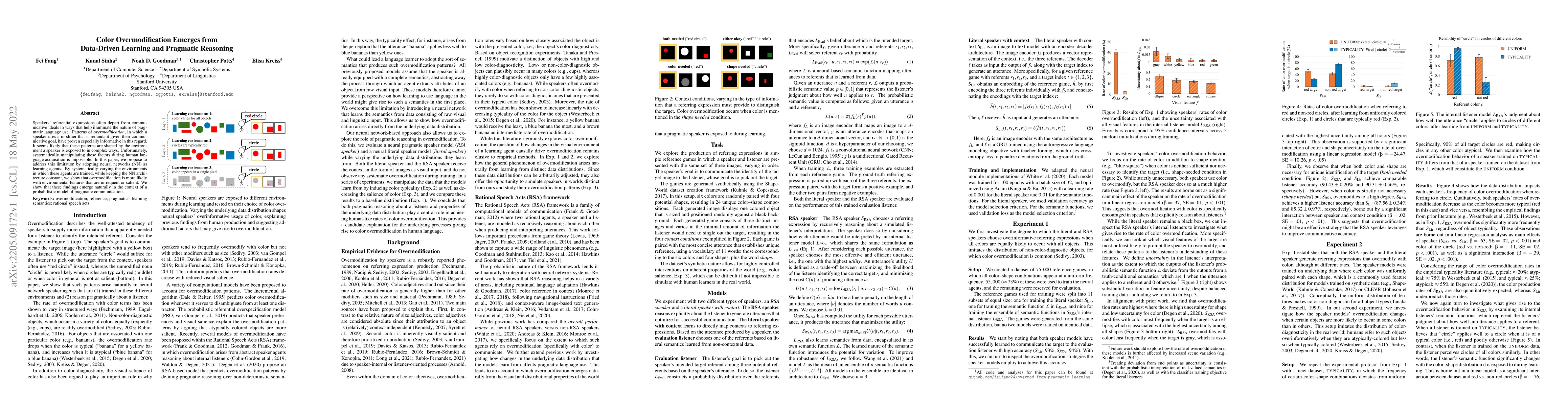 Thumbnail for Color Overmodification Emerges from Data-Driven Learning and Pragmatic
  Reasoning