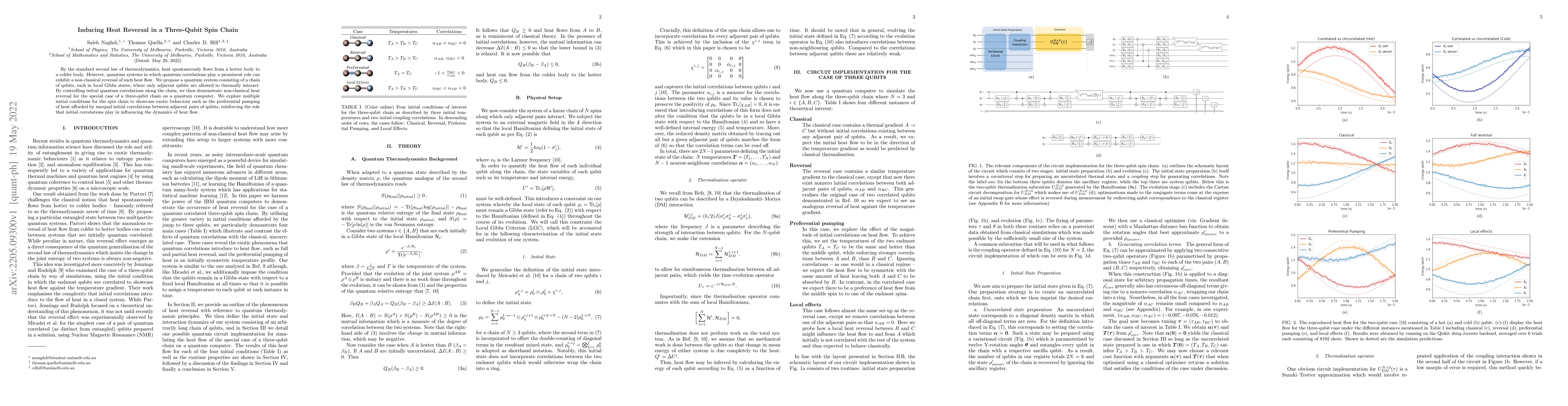 Thumbnail for Inducing Heat Reversal in a Three-Qubit Spin Chain