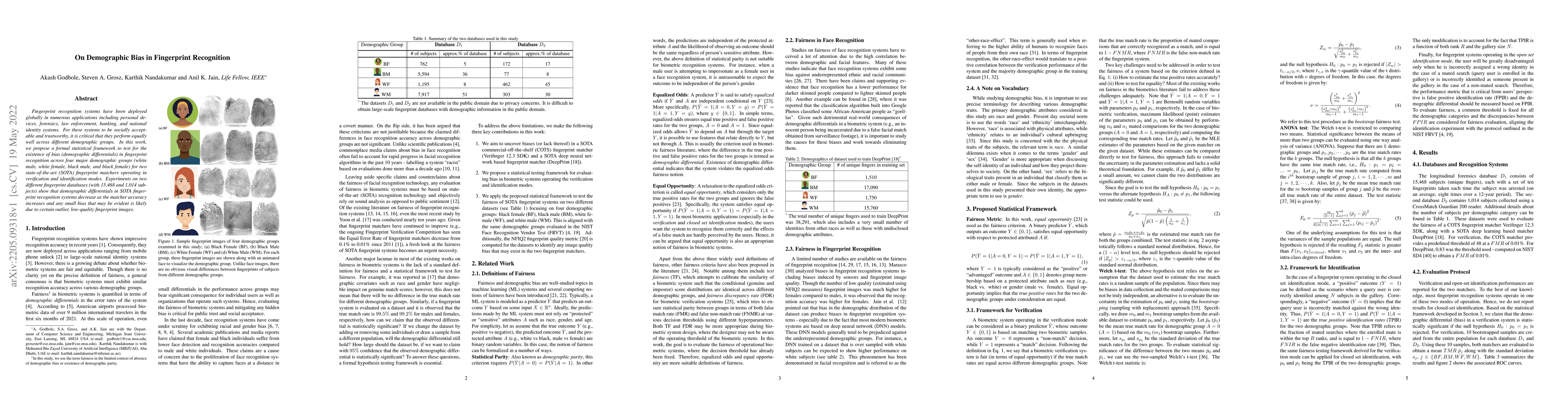 Thumbnail for On Demographic Bias in Fingerprint Recognition