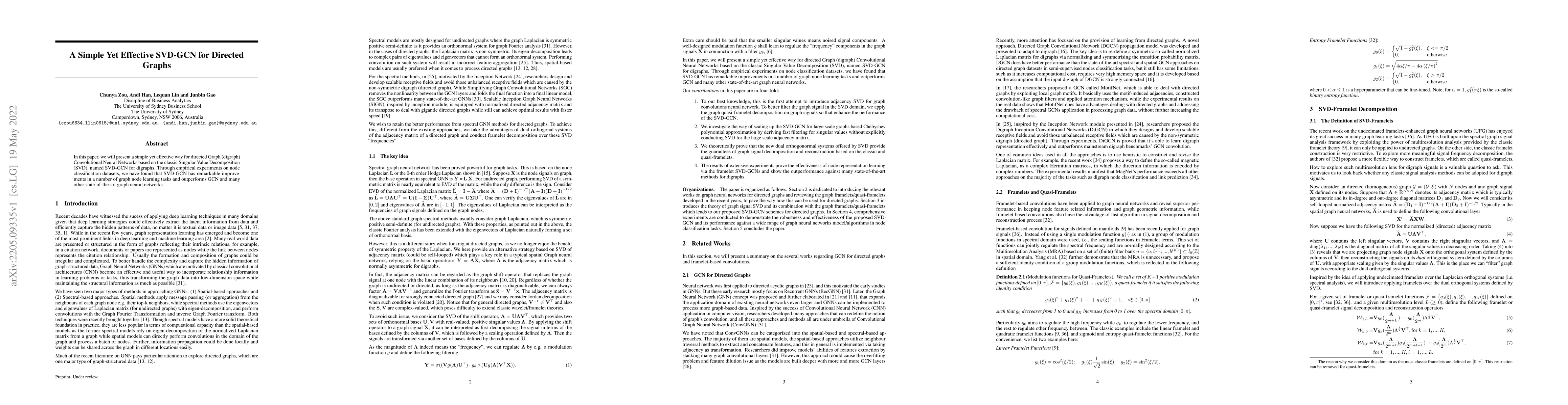 Thumbnail for A Simple Yet Effective SVD-GCN for Directed Graphs
