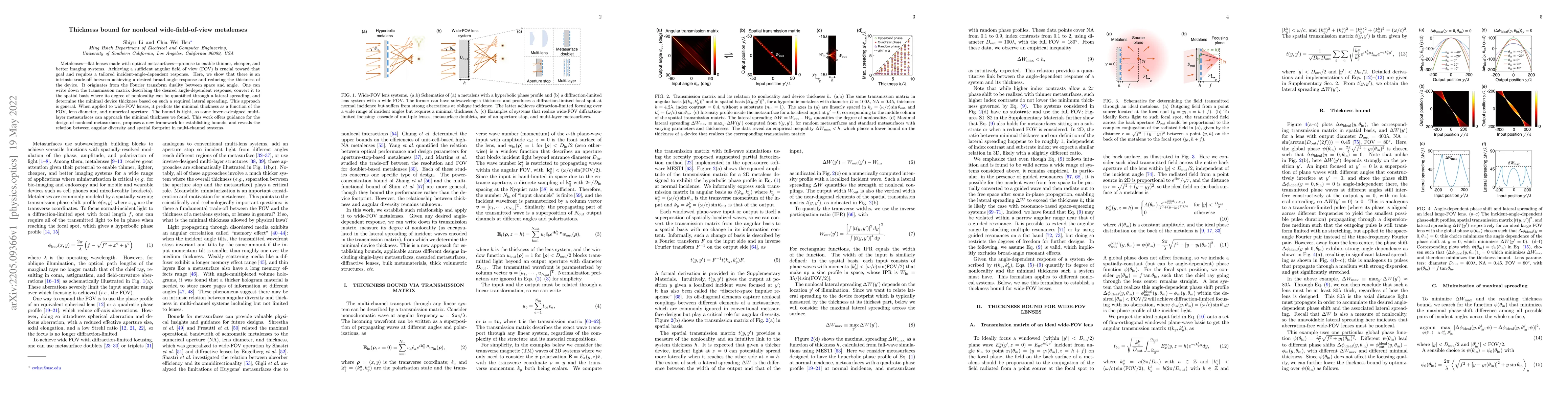 Thumbnail for Thickness bound for nonlocal wide-field-of-view metalenses