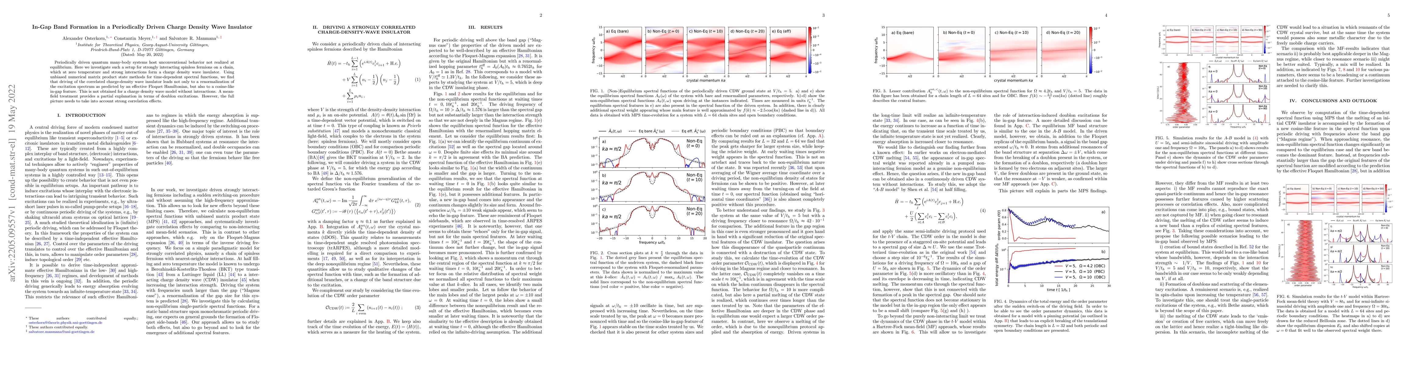 Thumbnail for In-Gap Band Formation in a Periodically Driven Charge Density Wave
  Insulator