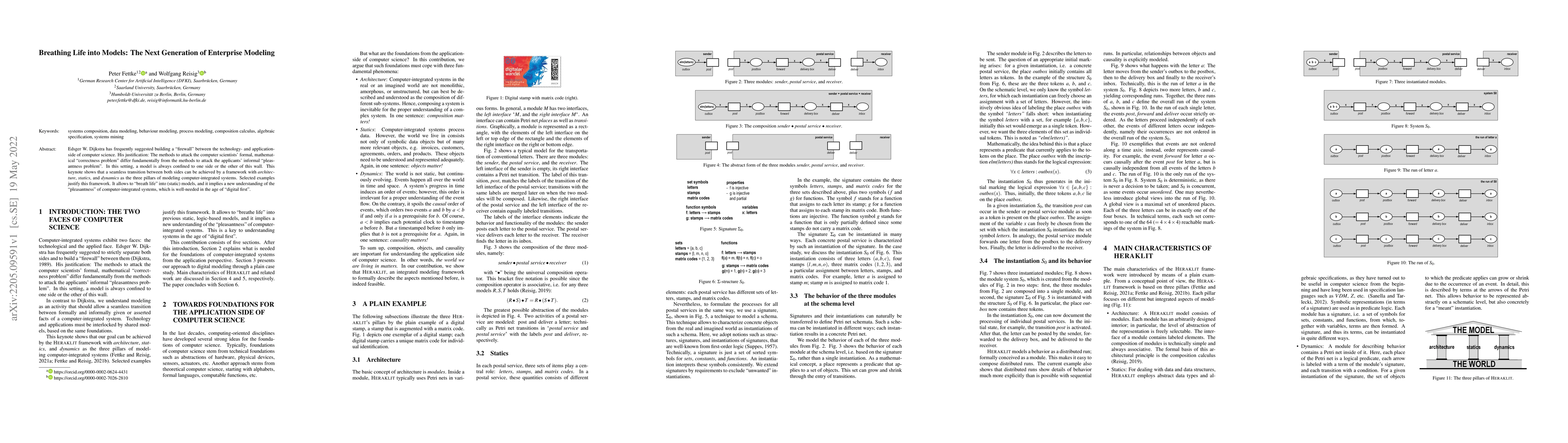 Thumbnail for Breathing Life into Models: The Next Generation of Enterprise Modeling