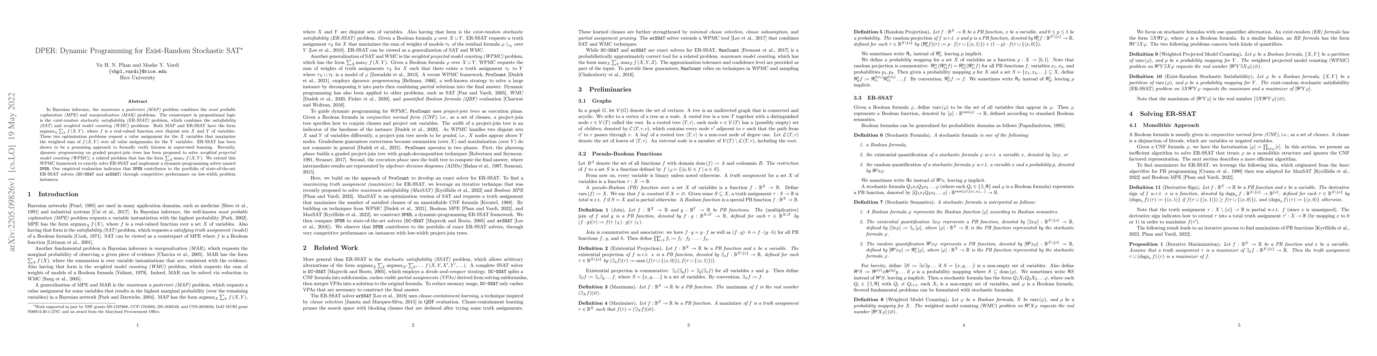 Thumbnail for DPER: Dynamic Programming for Exist-Random Stochastic SAT