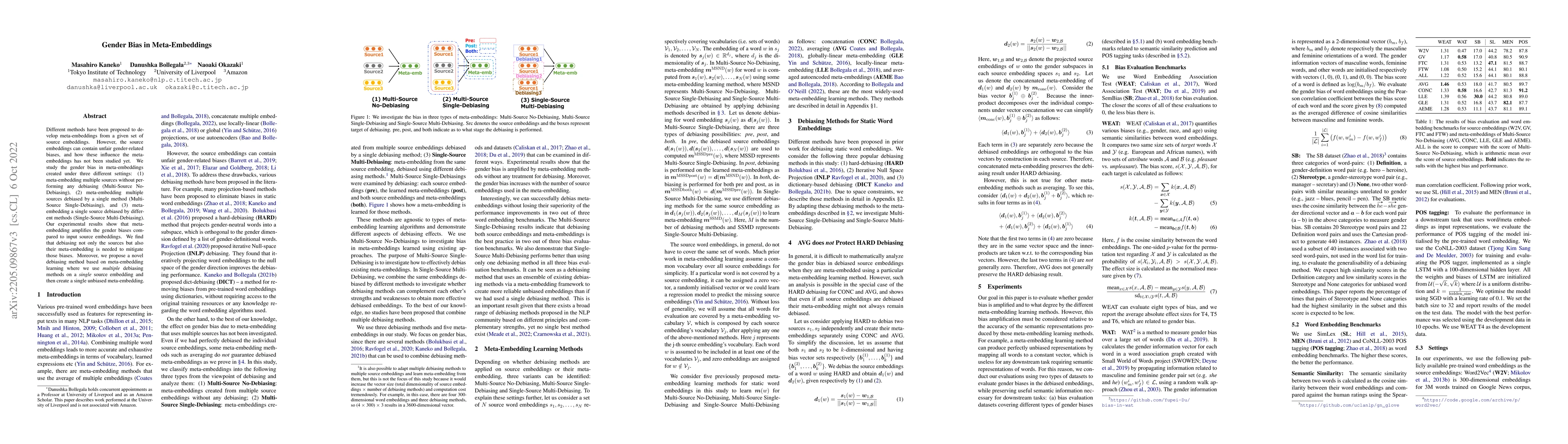 Thumbnail for Gender Bias in Meta-Embeddings
