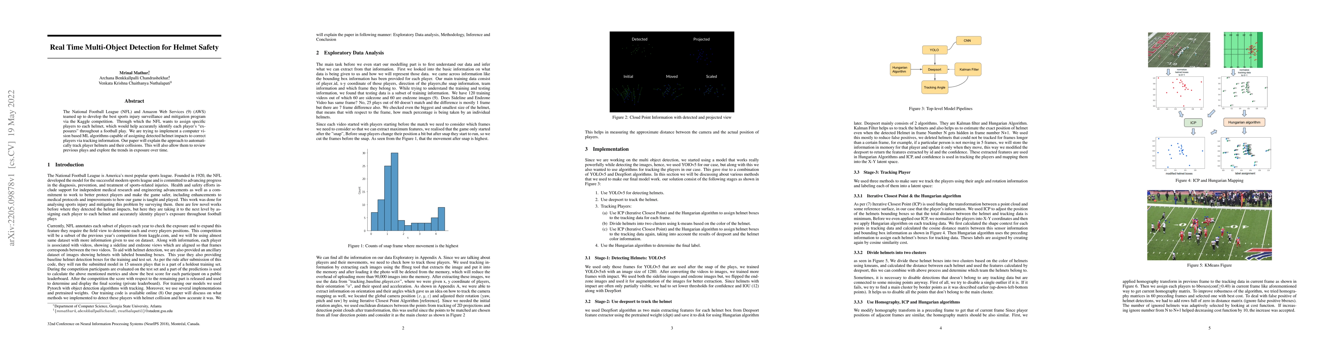 Thumbnail for Real Time Multi-Object Detection for Helmet Safety