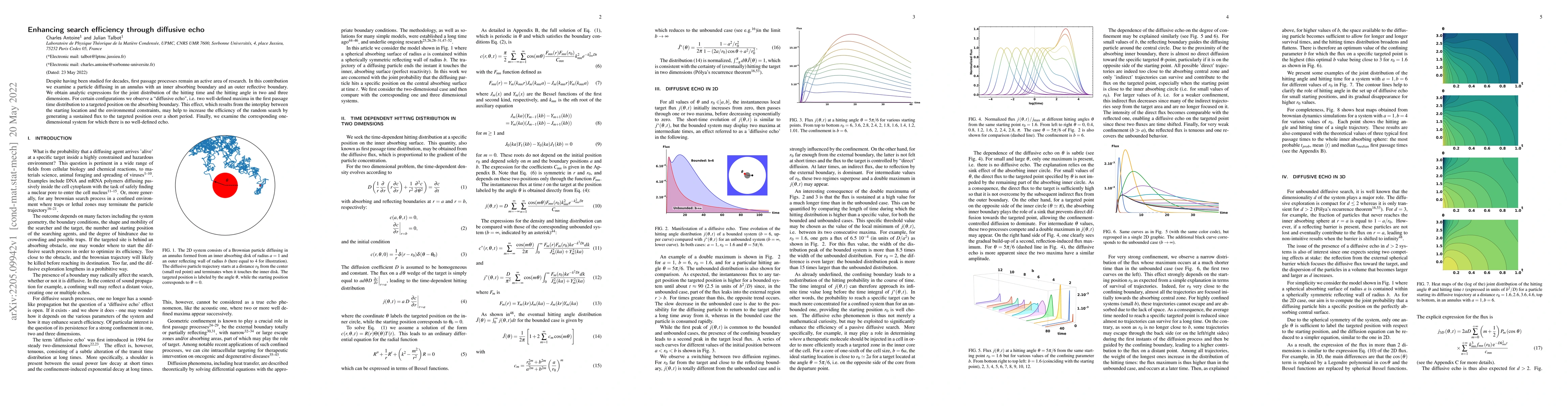 Thumbnail for Enhancing search efficiency through diffusive echo