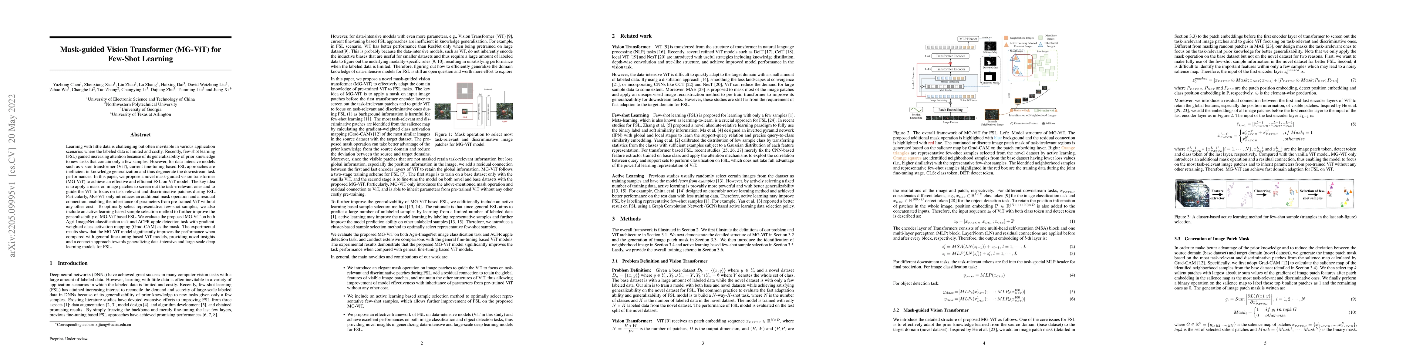 Thumbnail for Mask-guided Vision Transformer (MG-ViT) for Few-Shot Learning