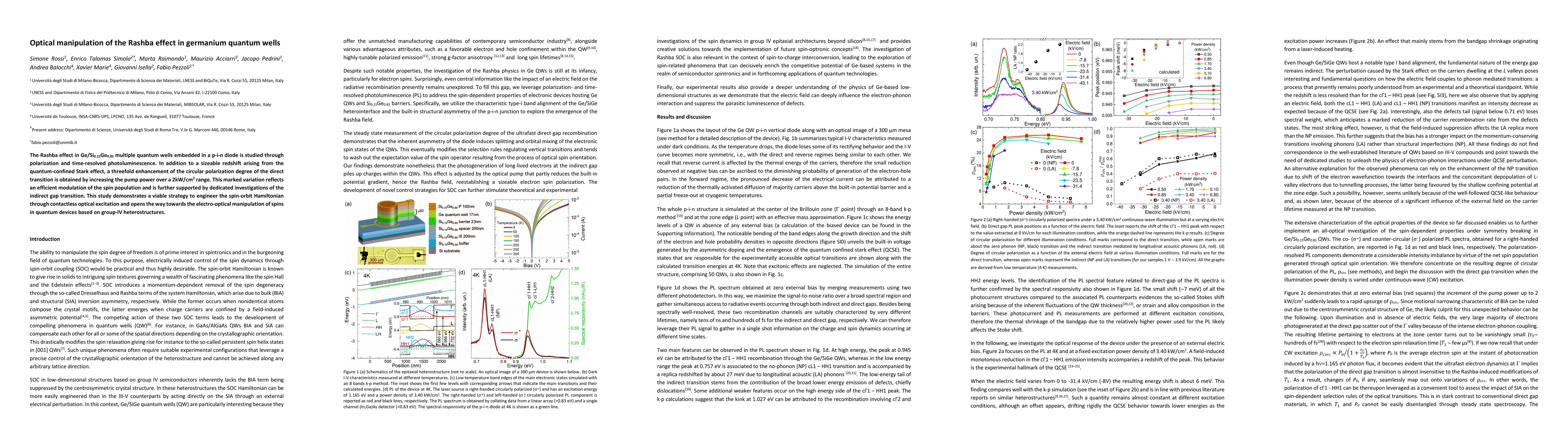 Thumbnail for Optical manipulation of the Rashba effect in germanium quantum wells