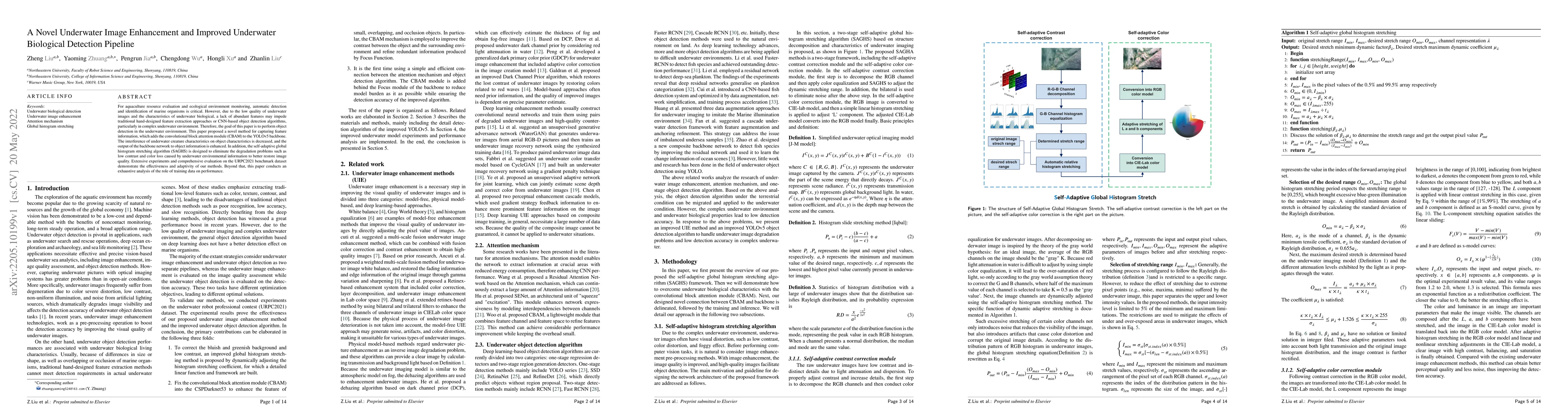 Thumbnail for A Novel Underwater Image Enhancement and Improved Underwater Biological
  Detection Pipeline