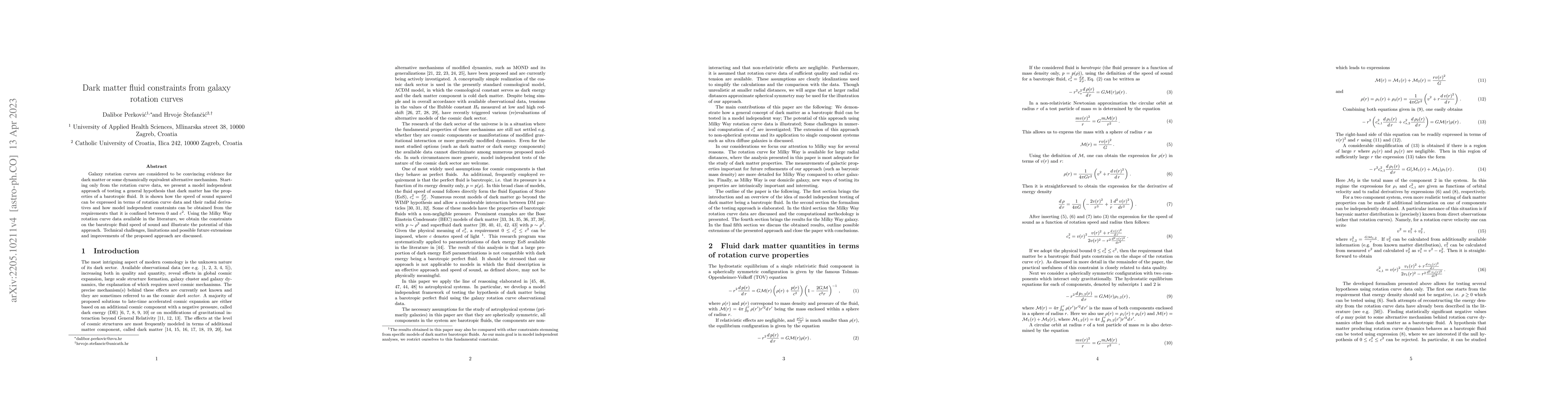Thumbnail for Dark matter fluid constraints from galaxy rotation curves