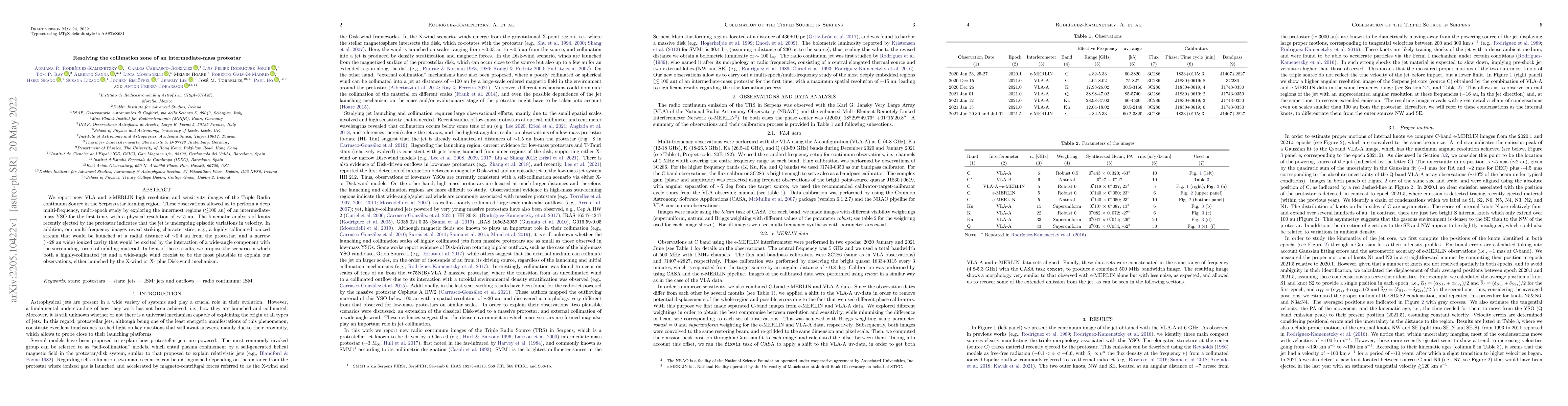 Thumbnail for Resolving the collimation zone of an intermediate-mass protostar