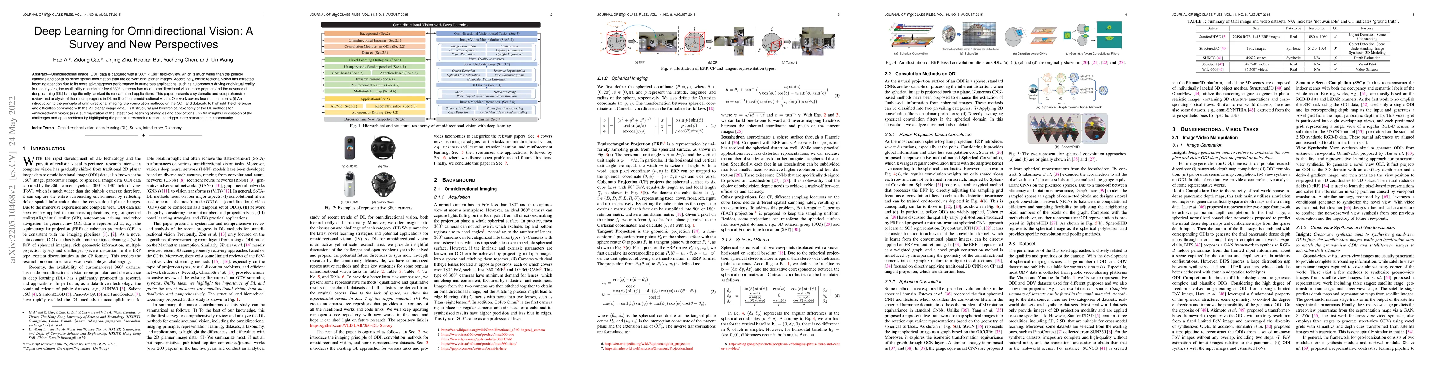 Thumbnail for Deep Learning for Omnidirectional Vision: A Survey and New Perspectives