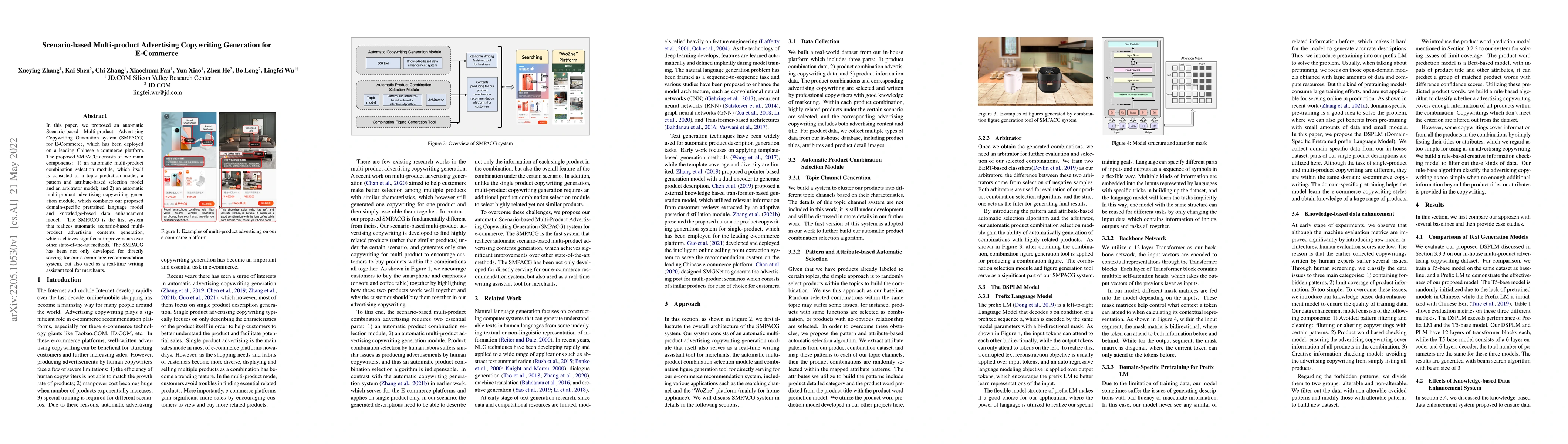Thumbnail for Scenario-based Multi-product Advertising Copywriting Generation for
  E-Commerce
