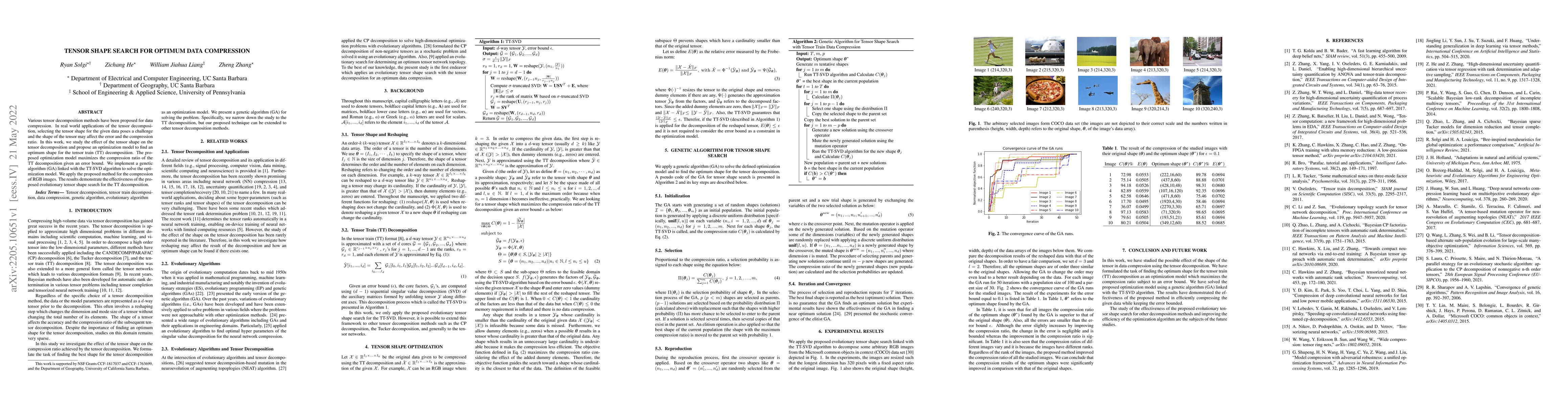 Thumbnail for Tensor Shape Search for Optimum Data Compression