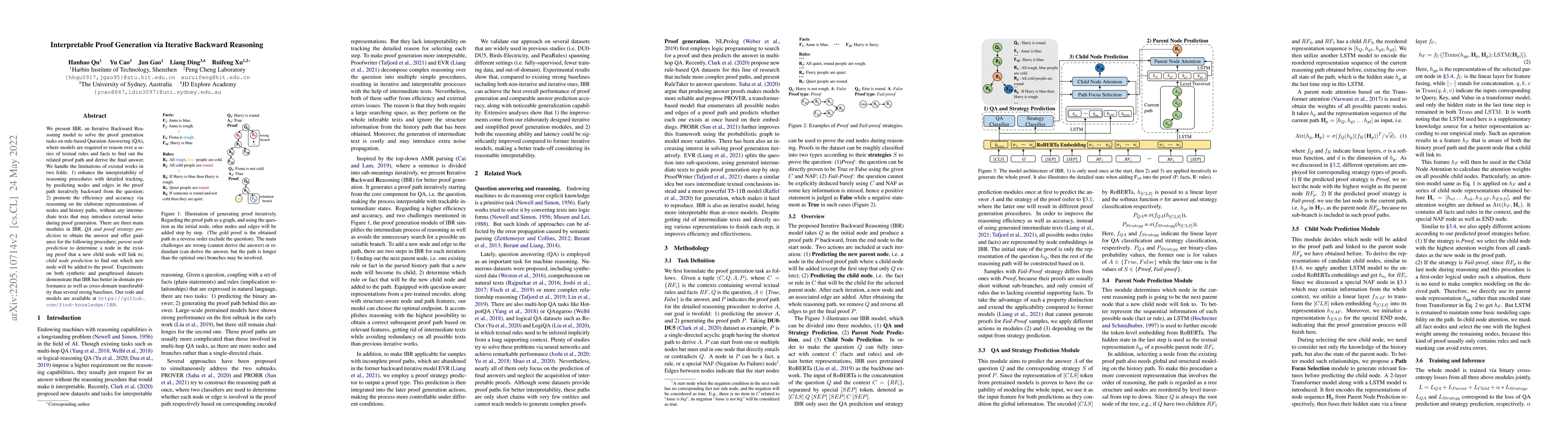 Thumbnail for Interpretable Proof Generation via Iterative Backward Reasoning