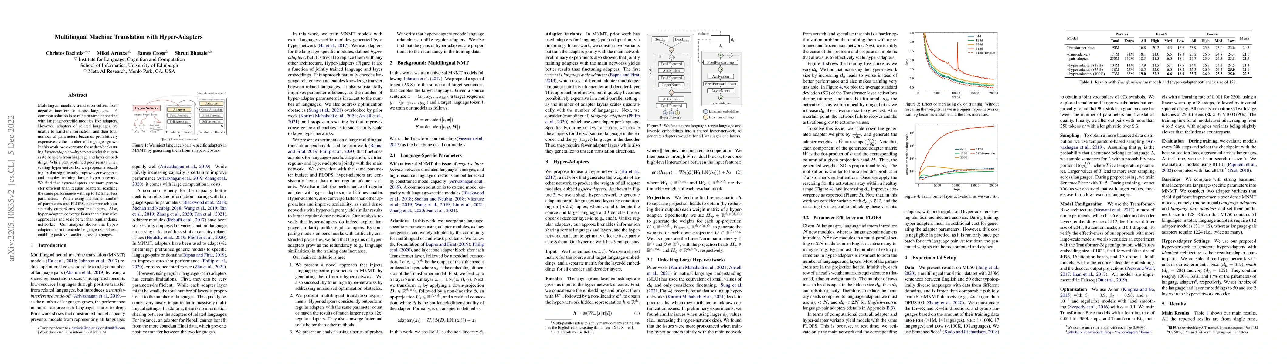 Thumbnail for Multilingual Machine Translation with Hyper-Adapters