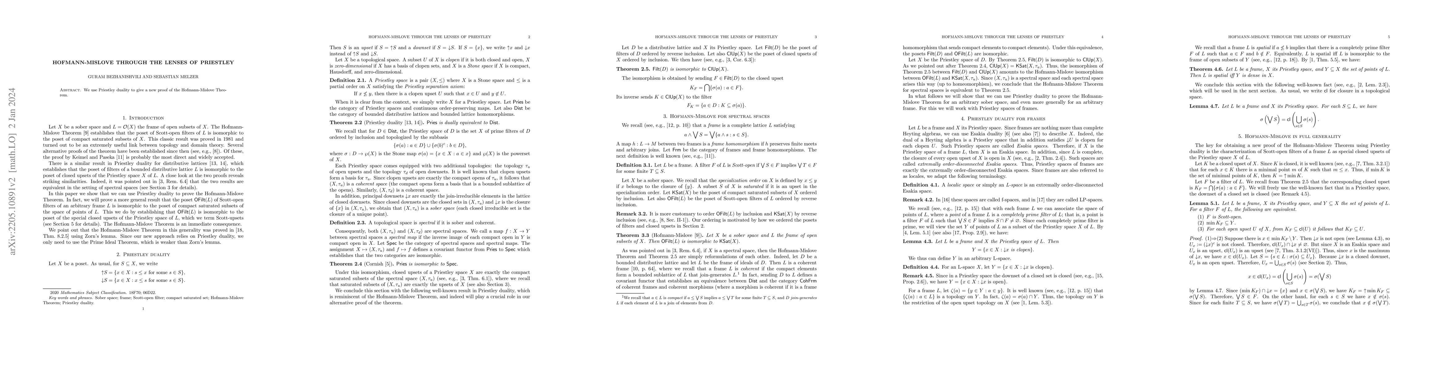 Thumbnail for Hofmann-Mislove through the Lenses of Priestley