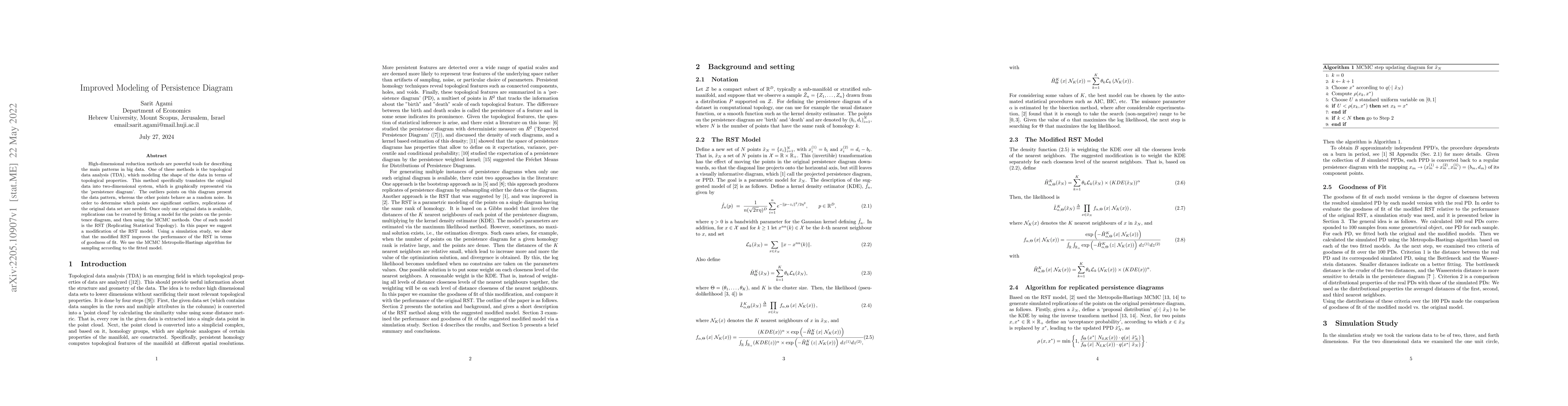 Thumbnail for Improved Modeling of Persistence Diagram