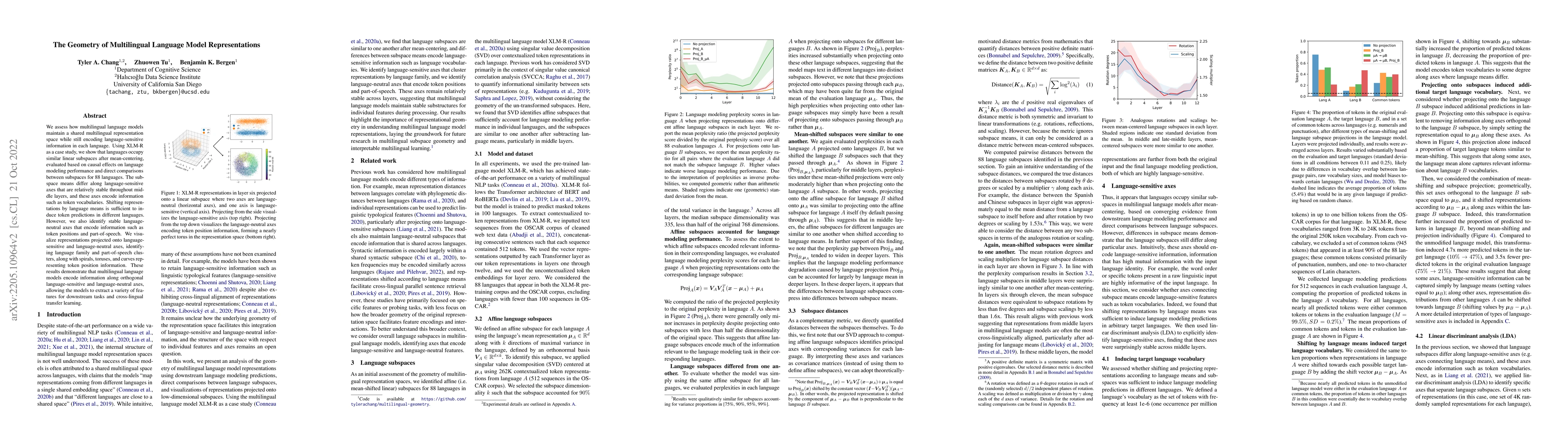 Thumbnail for The Geometry of Multilingual Language Model Representations