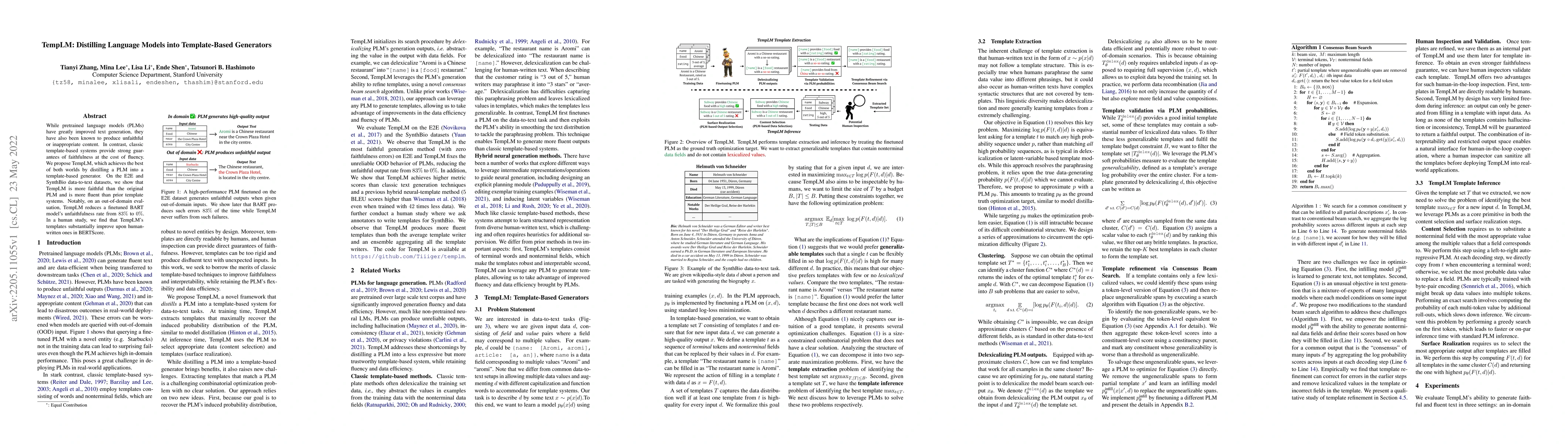 Thumbnail for TempLM: Distilling Language Models into Template-Based Generators